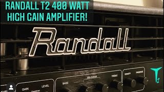 Video thumbnail for Randall T2 400 Watt High Gain Valve Dynamic Amplifier Review & Metal Demo by Angry Tones Riff Clips