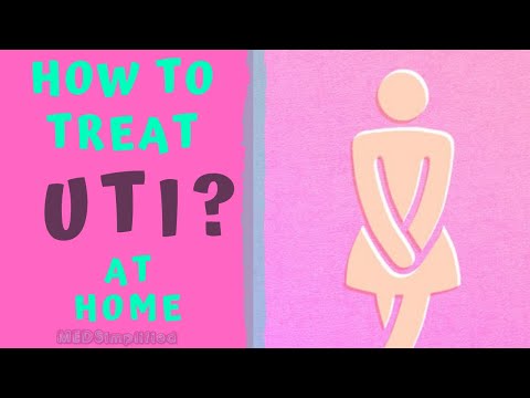 HOW TO TREAT UTI AT HOME? UTI HOME REMEDY !!