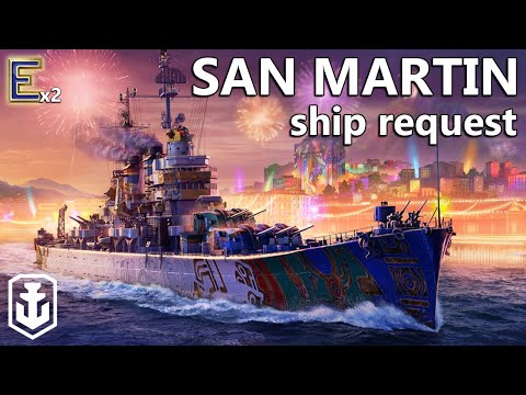 Incredible Start To 2026 - San Martin Ship Request (World of Warships)