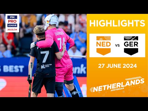 FIH Hockey Pro League 2023/24 Highlights - Netherlands vs Germany (M) | Match 2