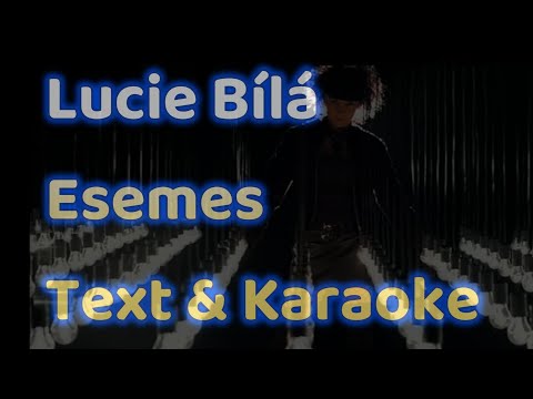 Lucie Bílá - Esemes - Text & Karaoke s doprovodem