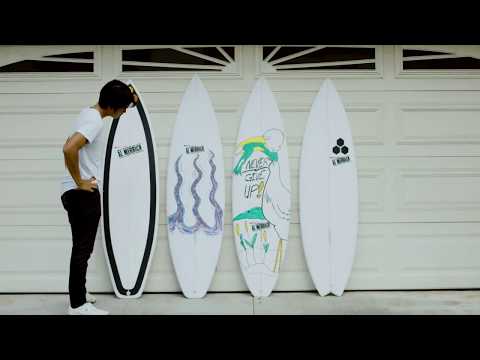 A Tale Of Four Surfboards Starring Kanoa Igarashi
