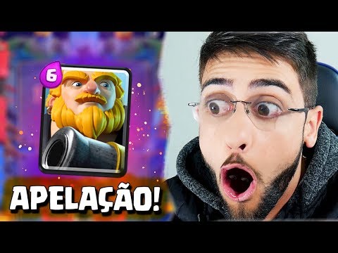 PUTO COM ESSE DECK DE GIGANTE REAL NO CLASH ROYALE