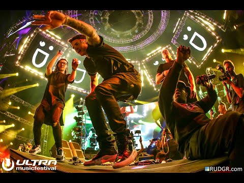 Skrillex and Diplo - Where Are Ü Now (feat.Justin Bieber) LIVE @ ULTRA MUSIC FESTIVAL 2015- 1080p