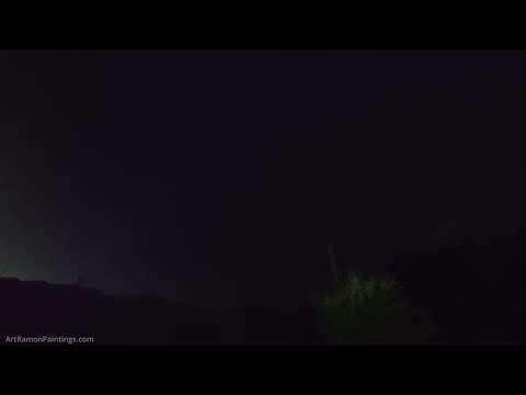 LIQUID-METAL ORB SPLITS INTO MULTIPLE LIGHTS?! ๐ณ 360 Camera Catches the Display Over Sabino Canyon