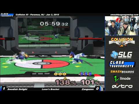 Collision XI - Swedish Delight vs Zanguzen - SSBM