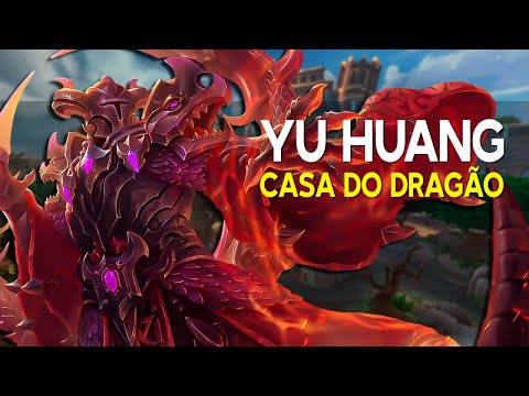 Essa skin do passe ficou MANEIRINHA! YU HUANG MID - Ranked Conquista