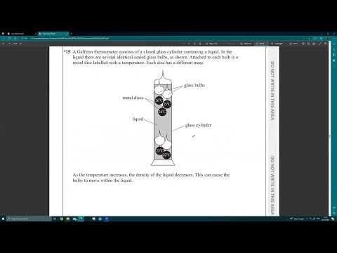 Edexcel IAL Physics Unit 1 - June 2022 Q14-16