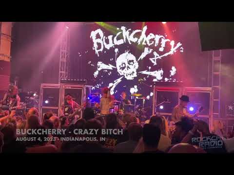 Buckcherry does "Crazy Bitch" in Indianapolis on August 4, 2023