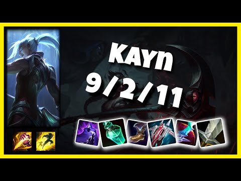 Kayn vs Sejuani BR Challenger JUNGLE (9/2/11) Gameplay Replay - Patch 10.23