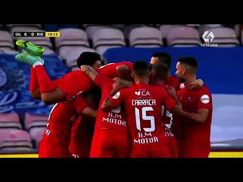 UEFA Conference League. G. Ngonda own goal (Gil Vicente 1:0 Riga FC)