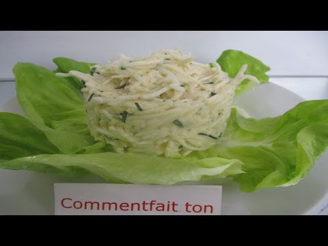 CELERI REMOULADE - Comment faire du céleri rémoulade? #MAYONNAISE #céleri râpé #ideerecette #food