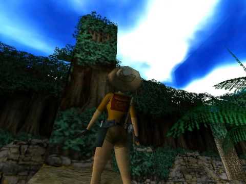 TRLE. The Opal Rose Speedrun (una parte del nivel)