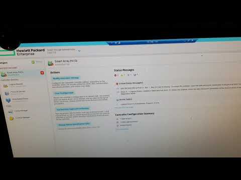 Expanding the HP DL380 g7 Smart Array results in failed sas drive