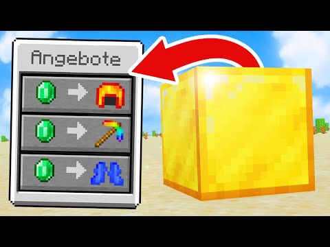 Minecraft, Aber Blöcke Traden OP Items