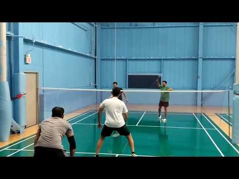 Shalaj/Saurabh vs Jignesh/Parth (How not to play badminton)