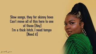 Lizzo, Missy Elliott - Tempo (Lyrics) Lizzo, Missy Elliott - Tempo (Lyrics)