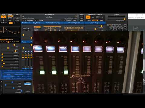 Plug-In mapping in Reaper with CSI, X-Touch and X-Touch Extender.