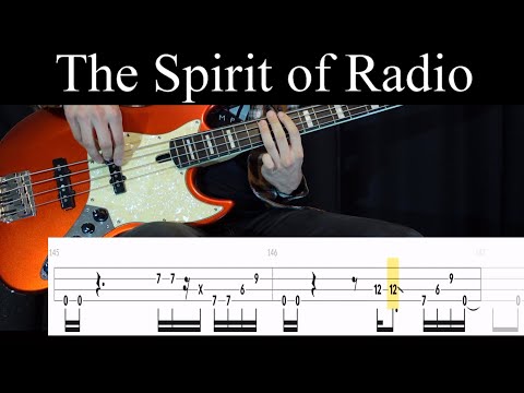 The Spirit of Radio (Rush) - Bass Cover (With Tabs) by Leo Düzey