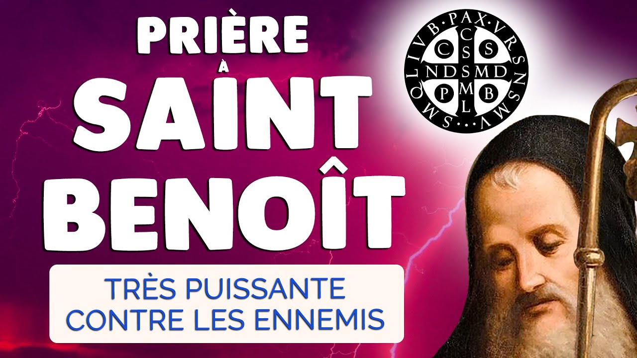 🙏 PRAYER TO SAINT BENEDICT 🙏 POWERFUL Against All Enemies of the Cross