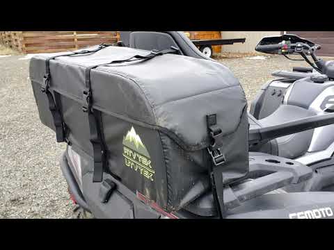 CF Moto Cforce 600 Touring Best ATV Bag, Install, Fit, Review, ATV TEC Arch Expedition Cargo Bag
