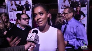 La La talks about Baggage Claim, 1982 and Think Like A Man 2 at Baggage Claim Premiere