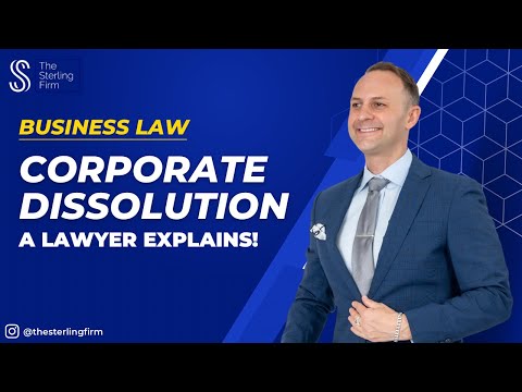 HOW TO DISSOLVE A CORPORATION