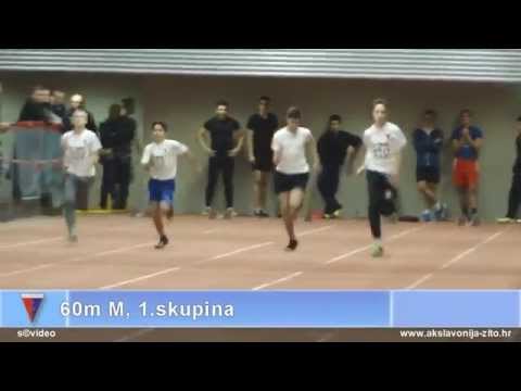 Dvoransko prvenstvo Slavonije i Baranje (2015) - 60m M