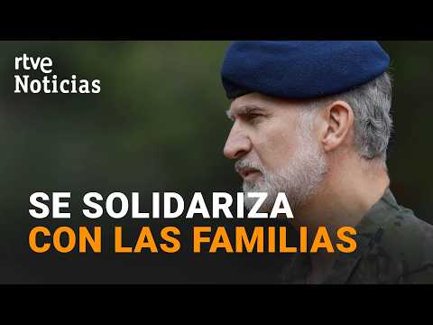 El rey Felipe VI lamenta el accidente y transmite su tristeza a las familias | RTVE Noticias