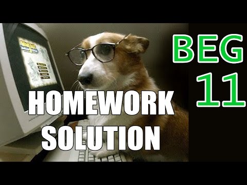 |Homework 11| Beginner C Game Programming