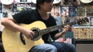 Video thumbnail for ลองเสียงกีตาร์โปร่งหลังเต่า Ovation 1867 Legend Acoustic Guitar by chatreeo
