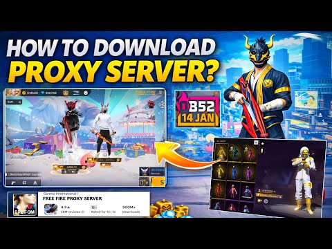 How To Download Proxy Server 🥳| Free Fire Proxy Server 🔥| Gift Send Proxy Server Kaise Download Kare