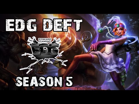 EDG Deft Jinx vs Sivir ADC Ranked Challenger Korea