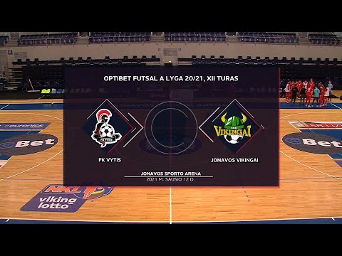 Optibet Futsal A Lyga | FK Vytis - Jonavos Vikingai | Rungtynių Santrauka |