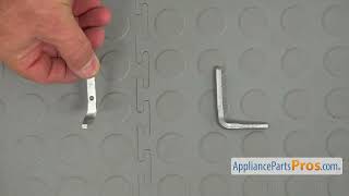 How To: Whirlpool/KitchenAid/Maytag Washer Lid Hinge WP8563965