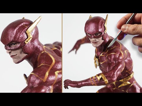 Sculpting FLASH [ Barry Allen ] | The Flash 2 - Timelapse