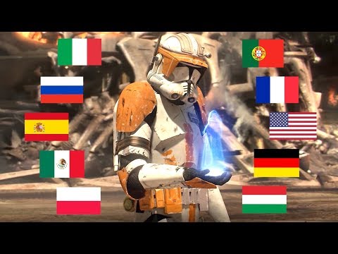 "EXECUTE ORDER 66" IN MULTIPLE LANGUAGES
