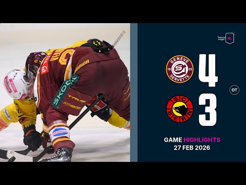 Genève-Servette HC vs SC Bern