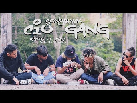 CIU GANG -  sonyBLVCK (remix GUCCI GANG Indonesian Version ) [Official music video]