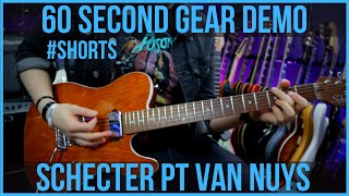 Video thumbnail for 60 Second Gear Demo - Schecter PT Van Nuys #SHORTS by Leigh Fuge