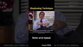 Shadowing English with The Office | Reverse Psychology Scene | Part 3
