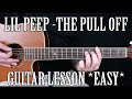 How To Play The Pull Off By Lil Peep On Guitar EASIEST WAY