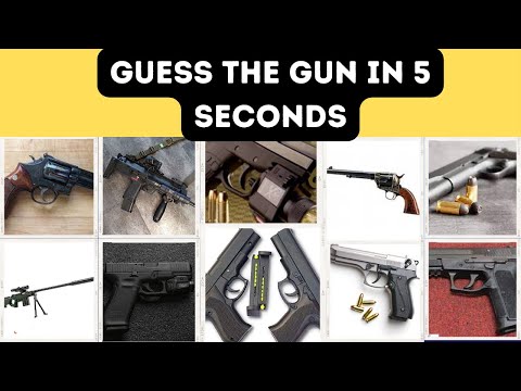 Guess the Weapon in 5 Seconds | 20 Guns in the World