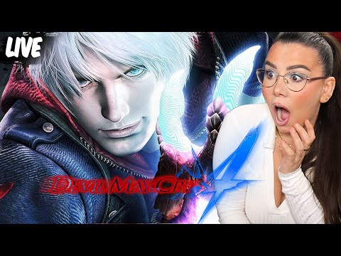 Devil May Cry 4 Gameplay Playthrough & Reaction Part 1 (Blind Playthrough)