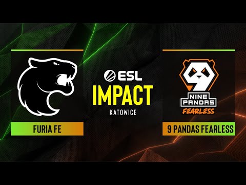 FURIA fe vs. 9 Pandas Fearless - Map 1 [Anubis] - ESL Impact Katowice 2023 - Group B