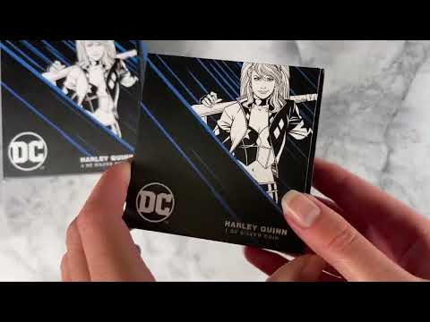 DC Villains – HARLEY QUINN 3oz Silver Coin $10 Niue 2024
