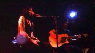Bif Naked &quot;Tango Shoes&quot; Live Acoustic Toronto October 26 2012
