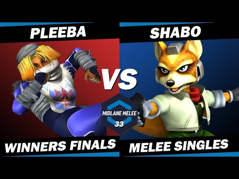 Pleeba vs shabo - Winners Finals | Midlane Melee 33