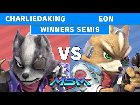 MSM 182 - Charliedaking (Wolf) vs Eon (Fox) Winners Semis - Smash Ultimate