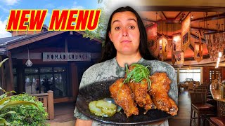 Trying the NEW Nomad Lounge Menu at Animal Kingdom | Walt Disney World